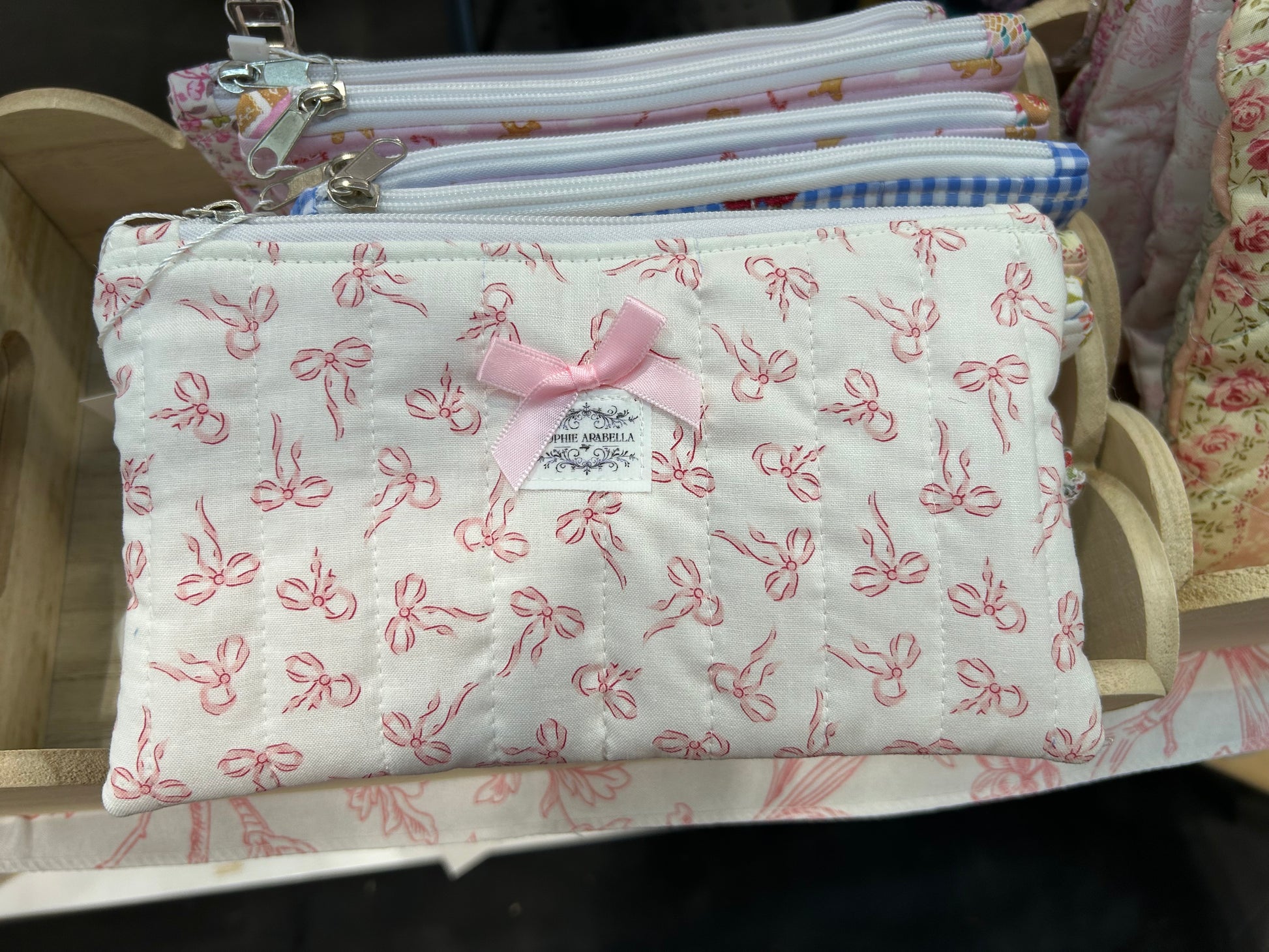 Pencil Pouch - Coquette Bows