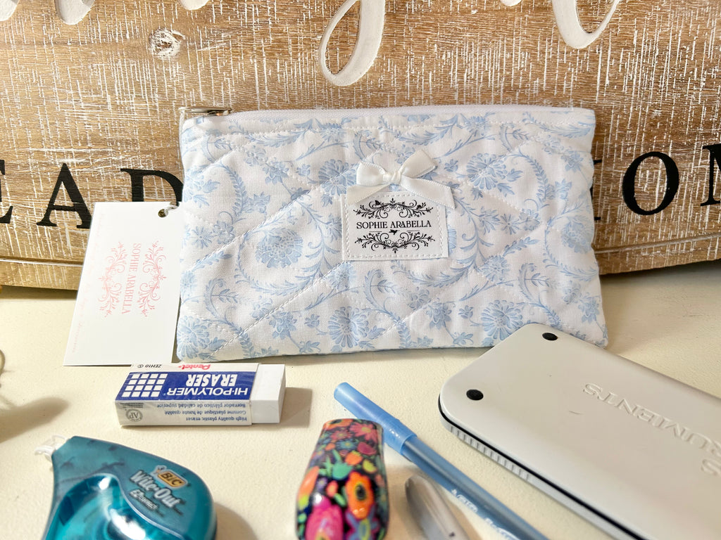 Pencil Pouch - Bella Blue