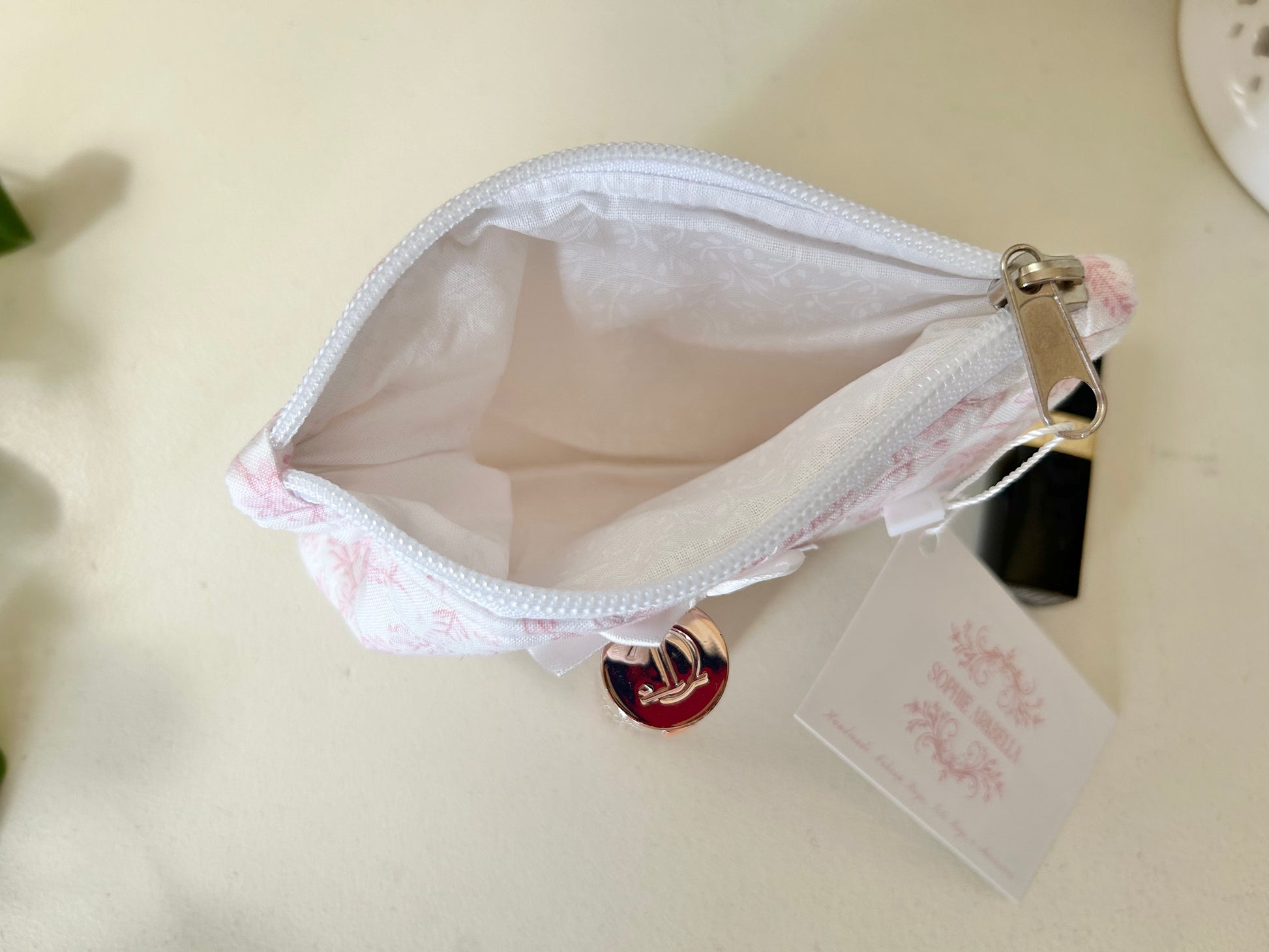 Bella Pink Mini Cosmetic Pouch