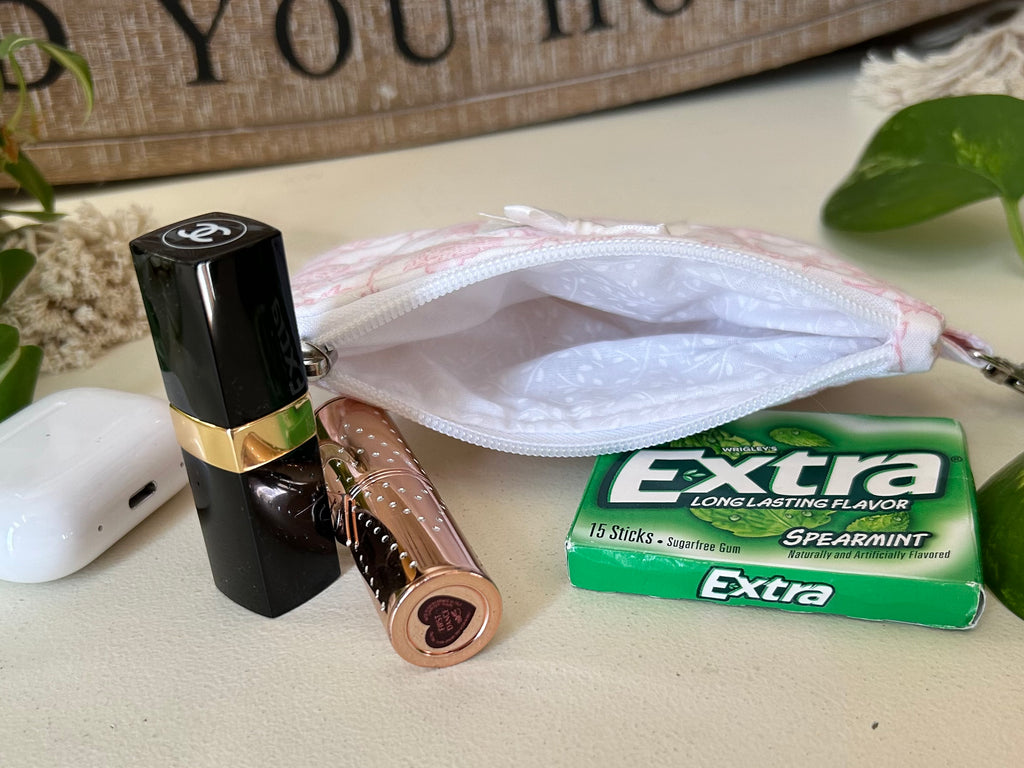 Bella Pink Zippered Wallet