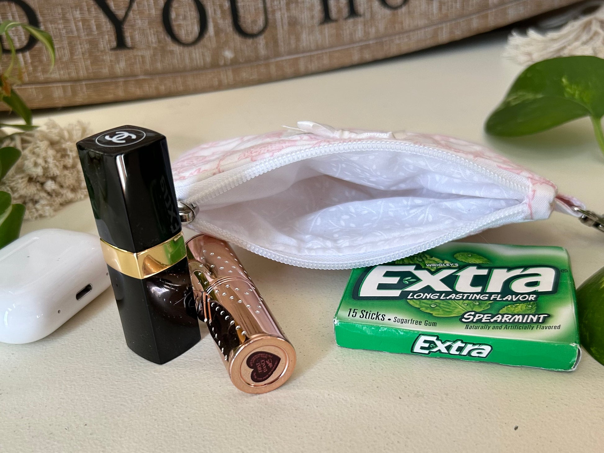 Bella Pink Zippered Wallet