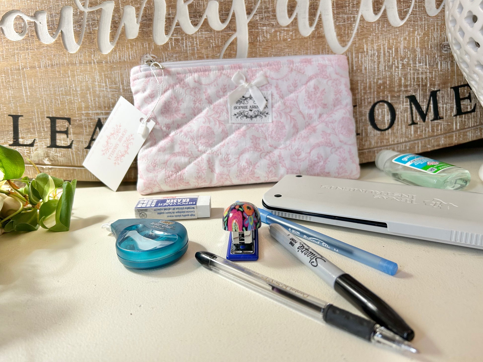 Pencil Pouch - Bella Pink