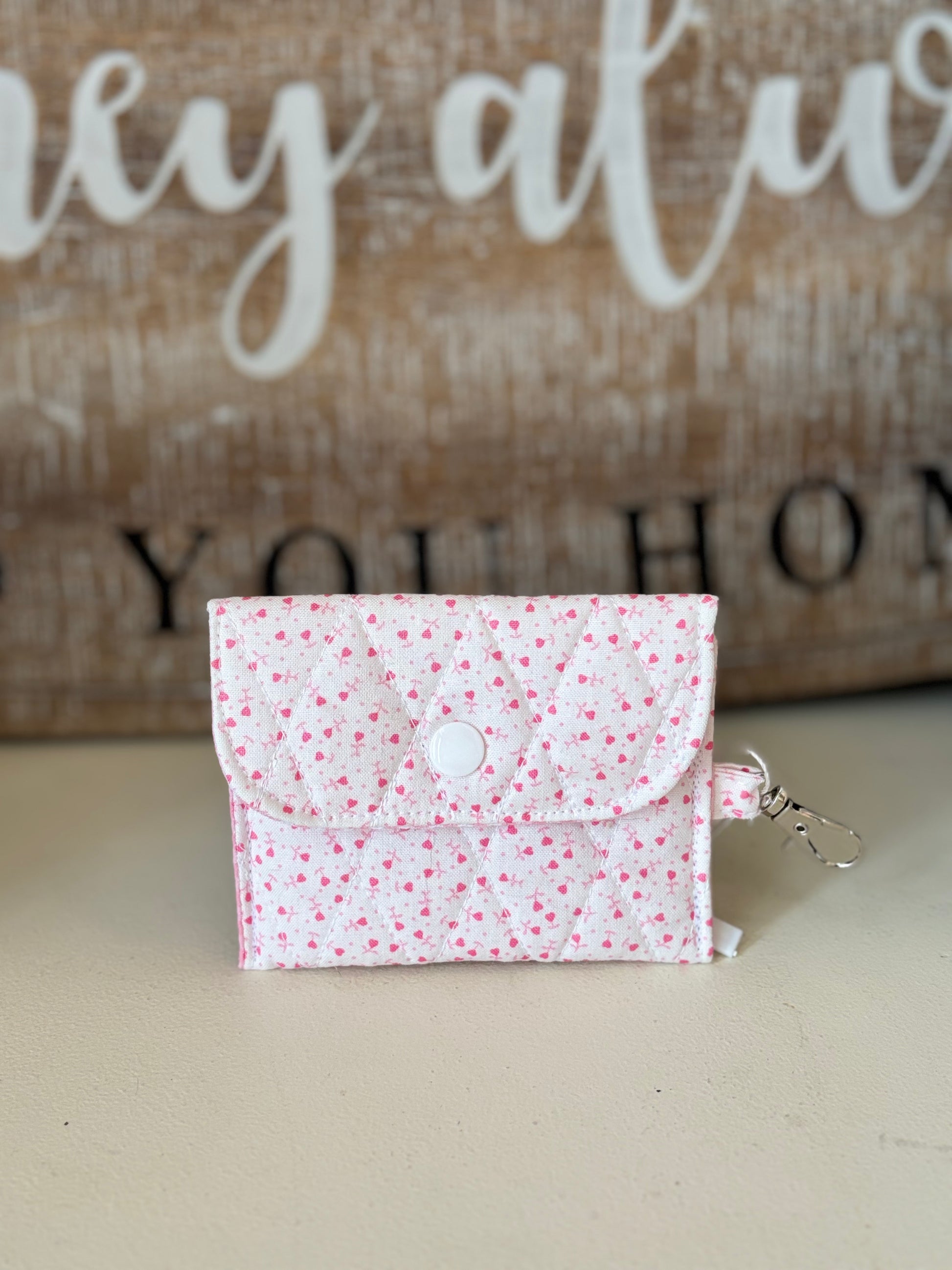 Pink Mini Hearts AirPod & Earbud Case