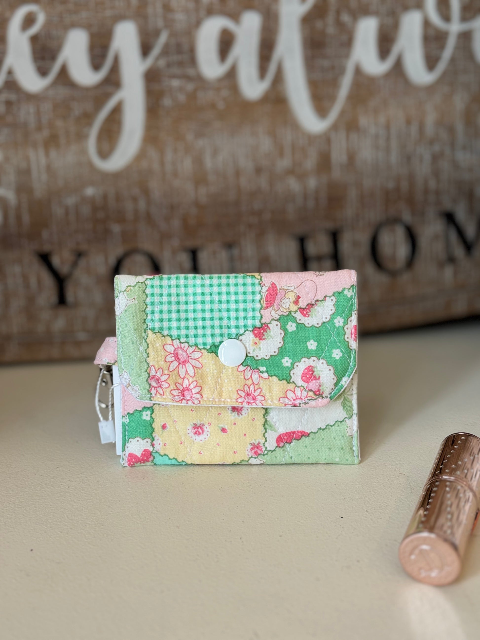 Strawberry Patchwork AirPod & Earbud Case