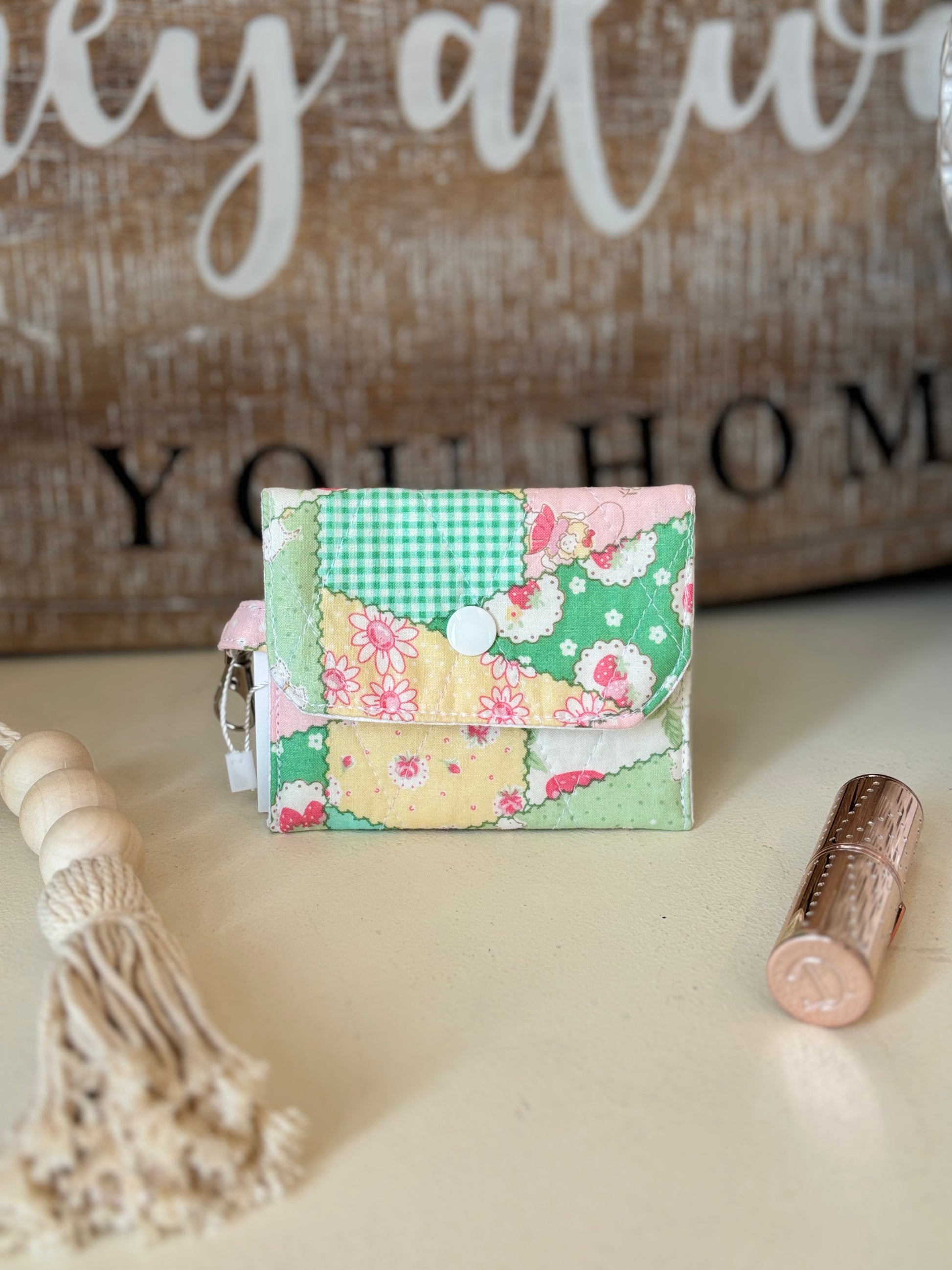 Strawberry Patchwork AirPod & Earbud Case