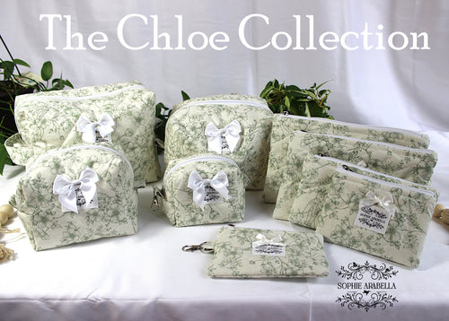Makeup Bags - The Chloe Collection - Carry It All!