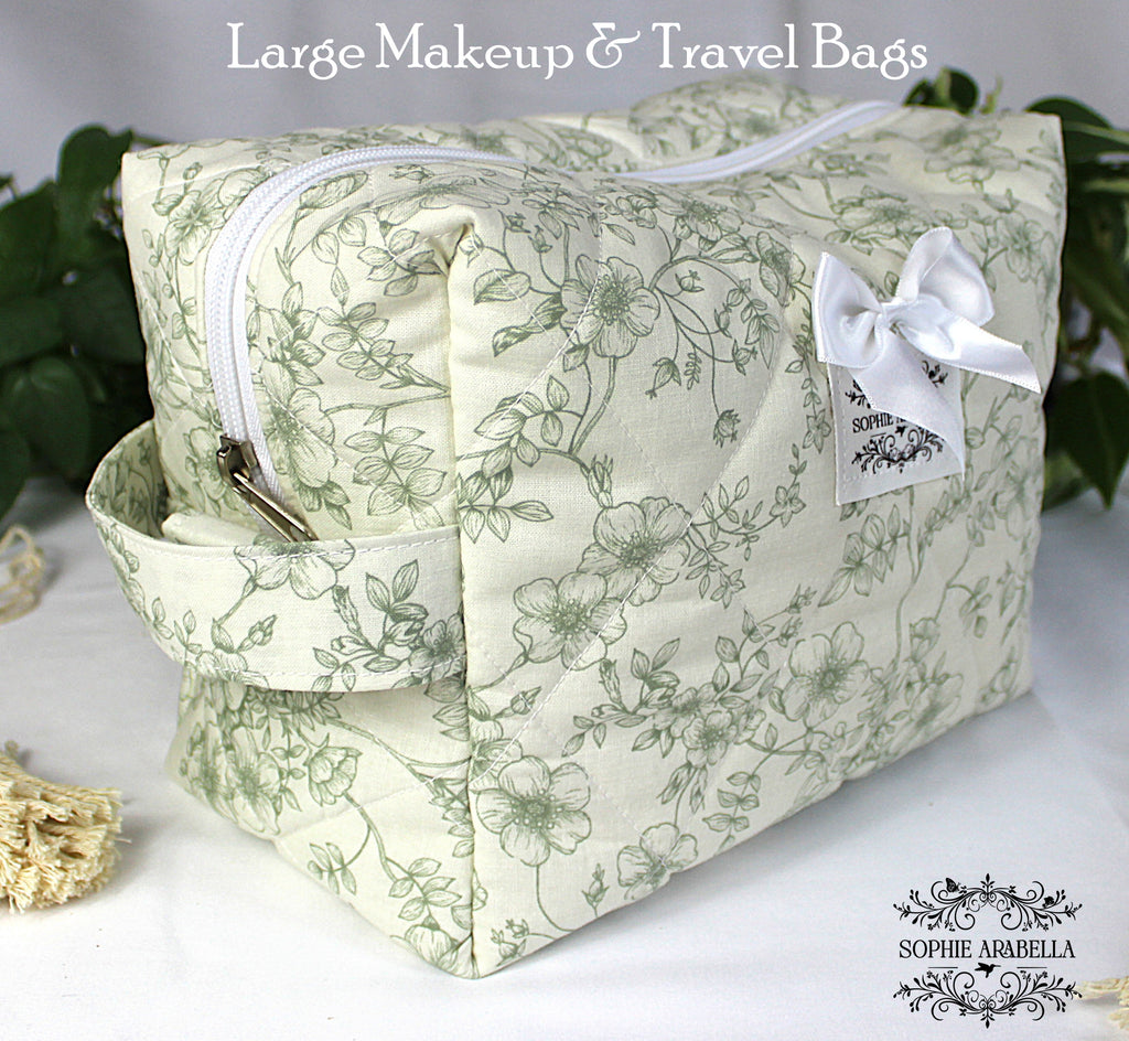 Makeup Bags - The Chloe Collection - Carry It All!