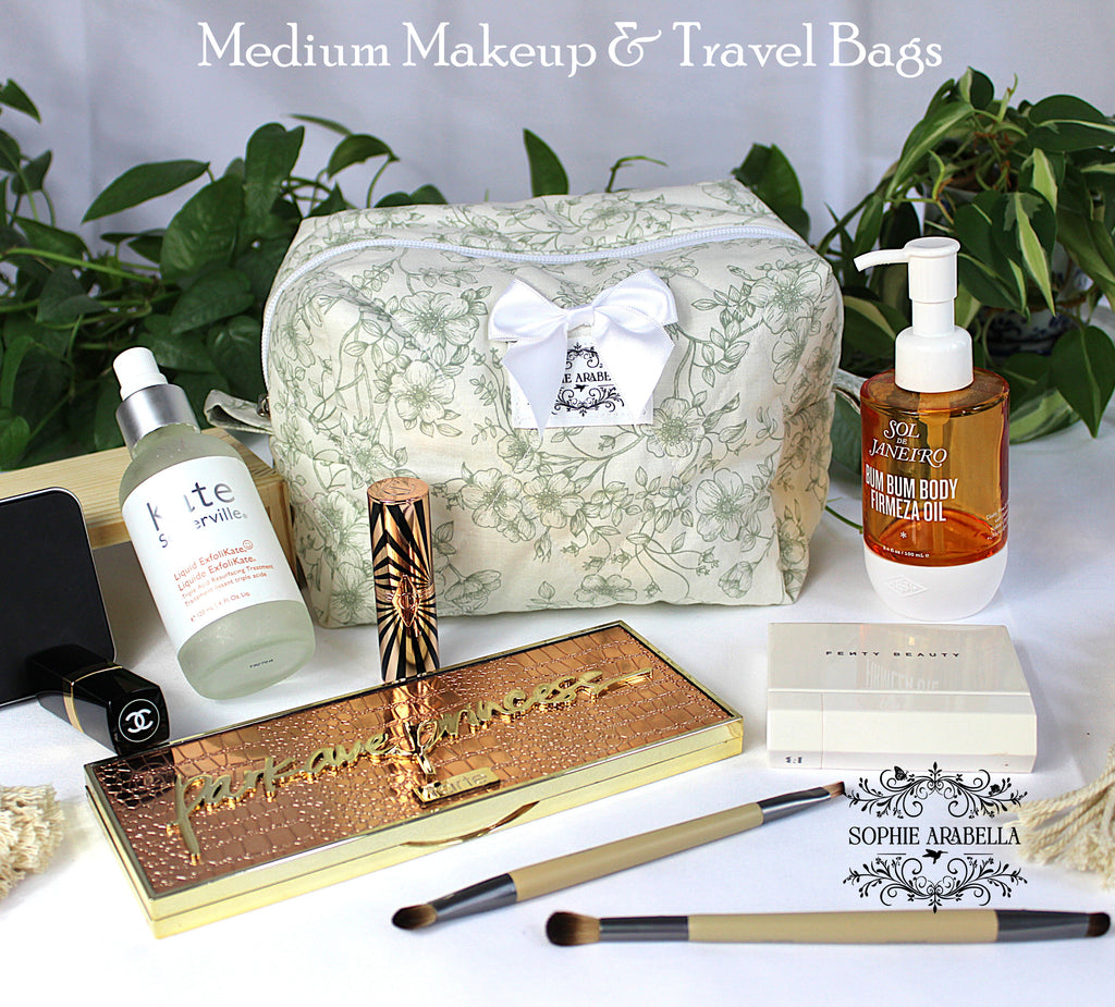 Makeup Bags - The Chloe Collection - Carry It All!