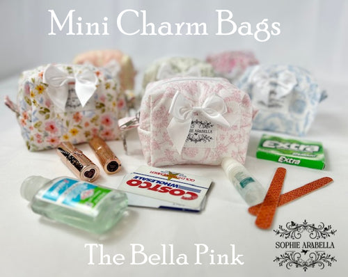 Charm Bag - Bella Pink