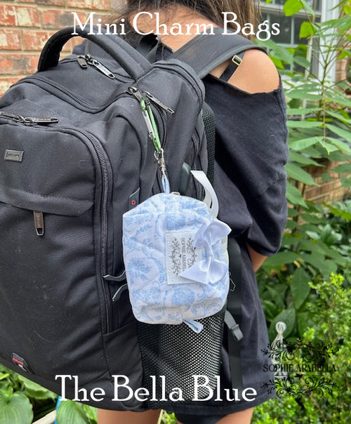 Charm Bag - Bella Blue